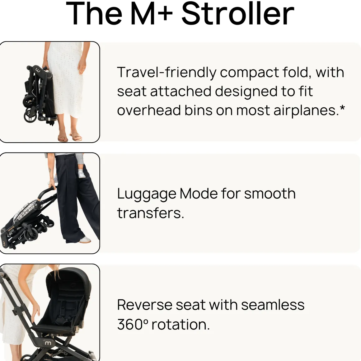 Orbit Baby M+ Stroll, Lounge, & Ride Travel System
