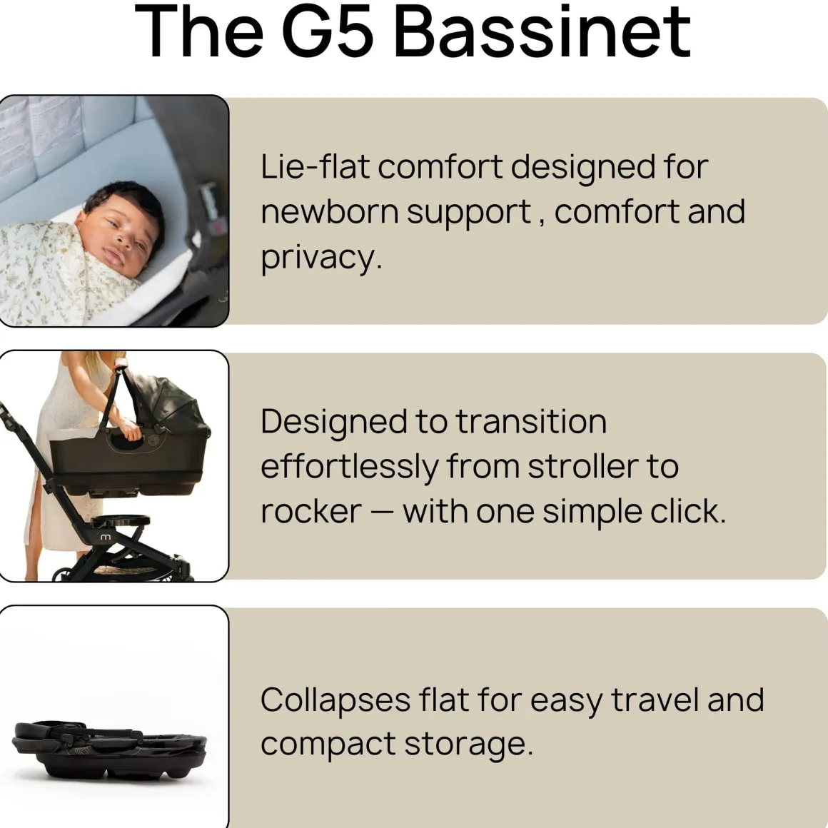 Orbit Baby M+ Stroll, Lounge, & Ride Travel System