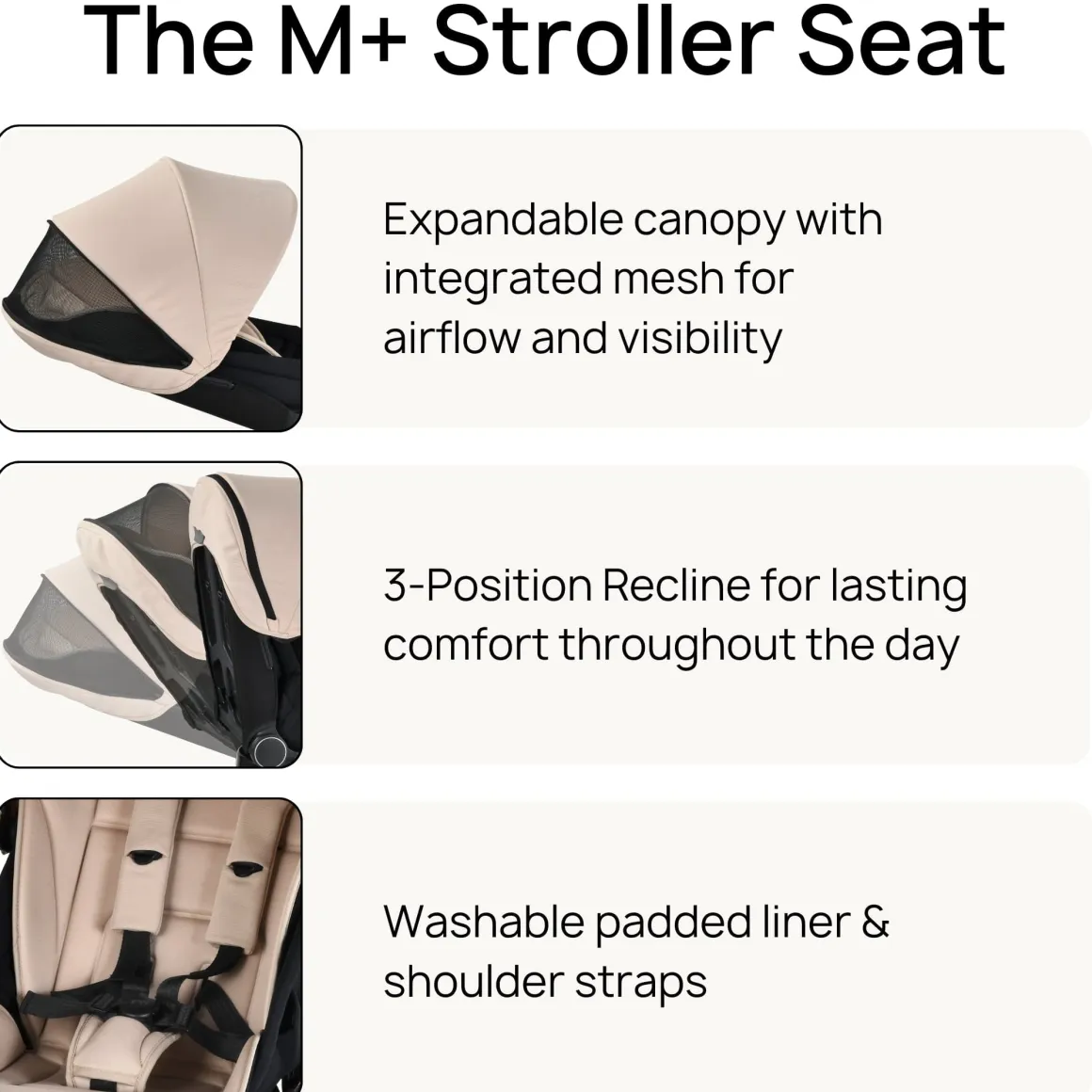 Orbit Baby M+ Stroll & Lounge Travel System