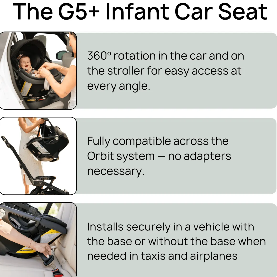 Orbit Baby M+ Stroll & Ride Travel System