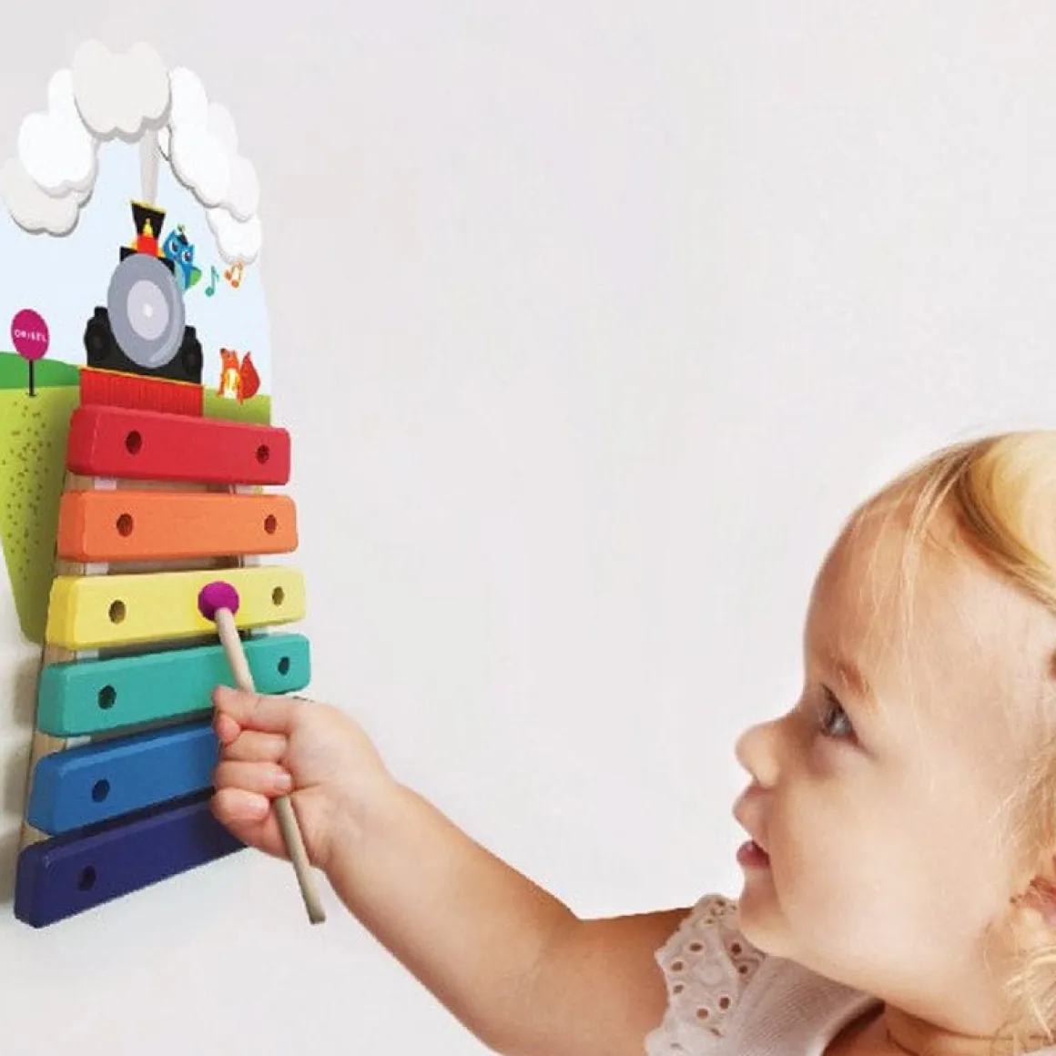 Oribel Vertiplay Music Rail Track - Xylophone