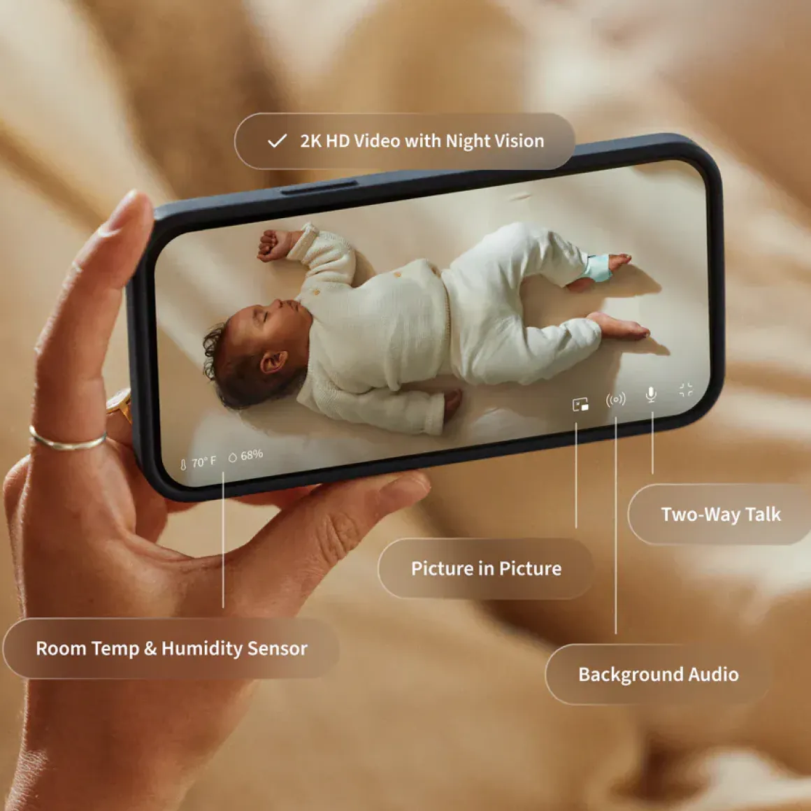 Owlet Dream Sight™ HD Video Baby Monitor