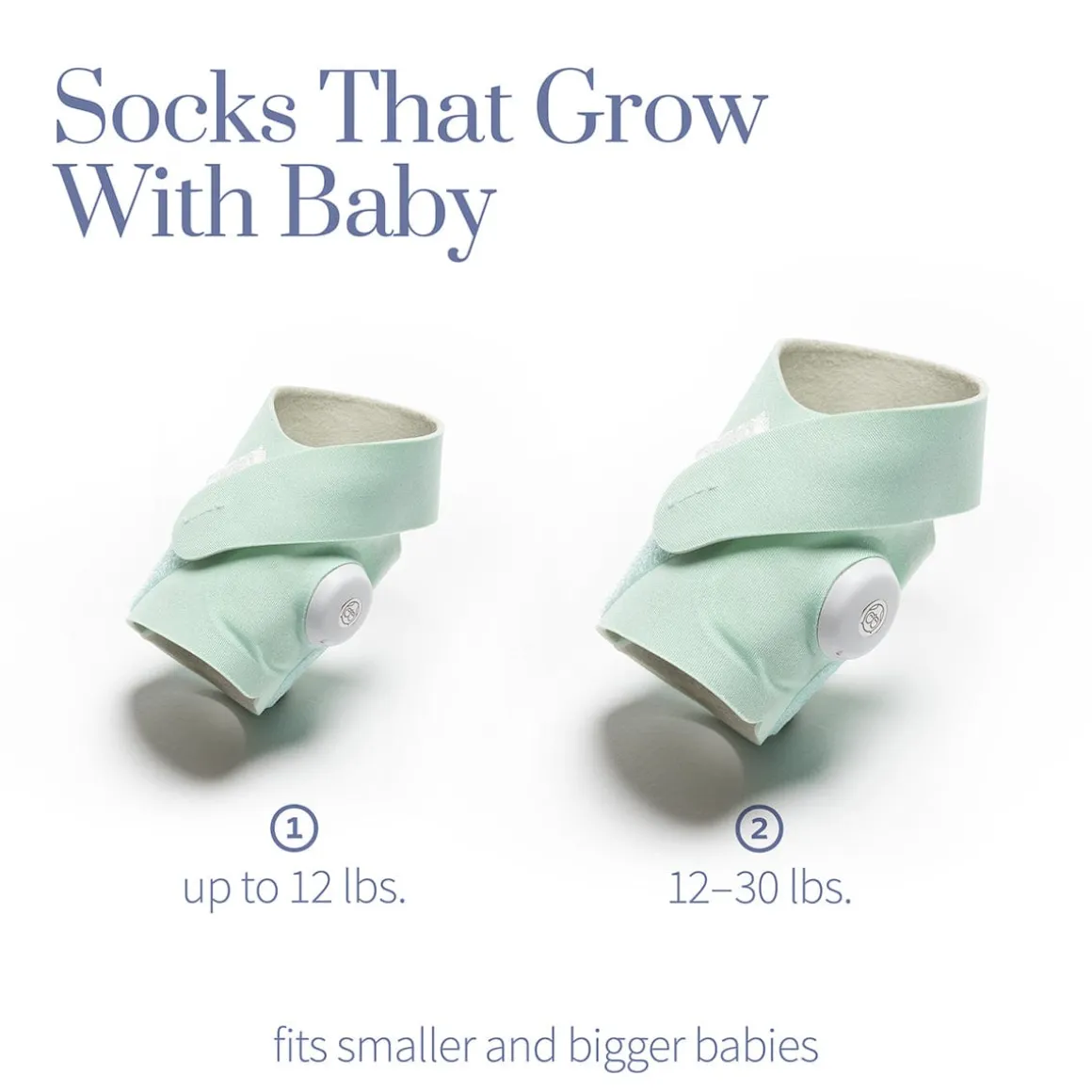 Owlet Dream Sock Smart Baby Monitor - Bedtime Blue