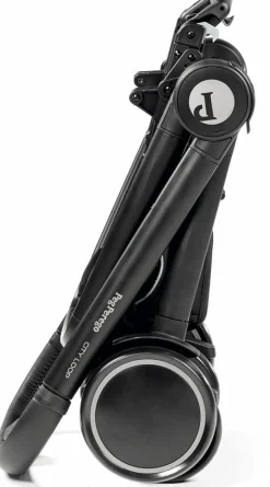 PEG City Loop Chassis + Primo Viaggio Lounge Infant Car Seat Bundle - Black / True Black