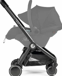 PEG City Loop Chassis + Primo Viaggio Urban Mobility Infant Car Seat Bundle - Black / True Black