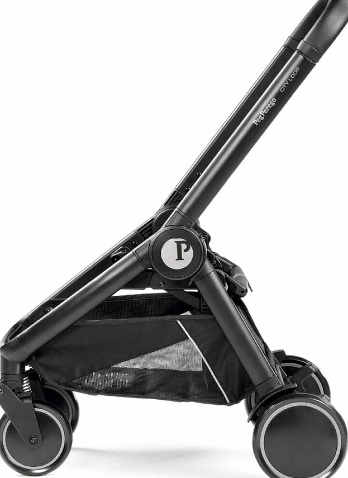 PEG City Loop Chassis + Primo Viaggio Urban Mobility Infant Car Seat Bundle - Black / True Black