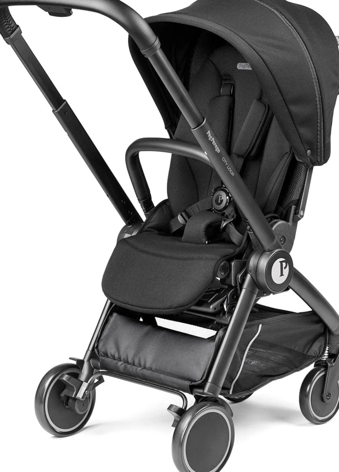 PEG City Loop Stroller Bundle - Black / True Black