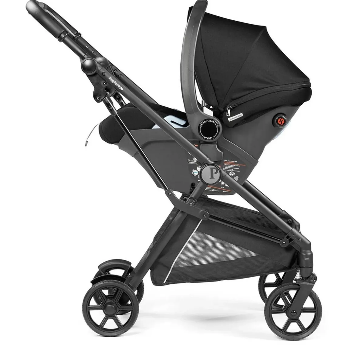 PEG OPEN BOX Primo Viaggio Lounge on Wheels - True Black