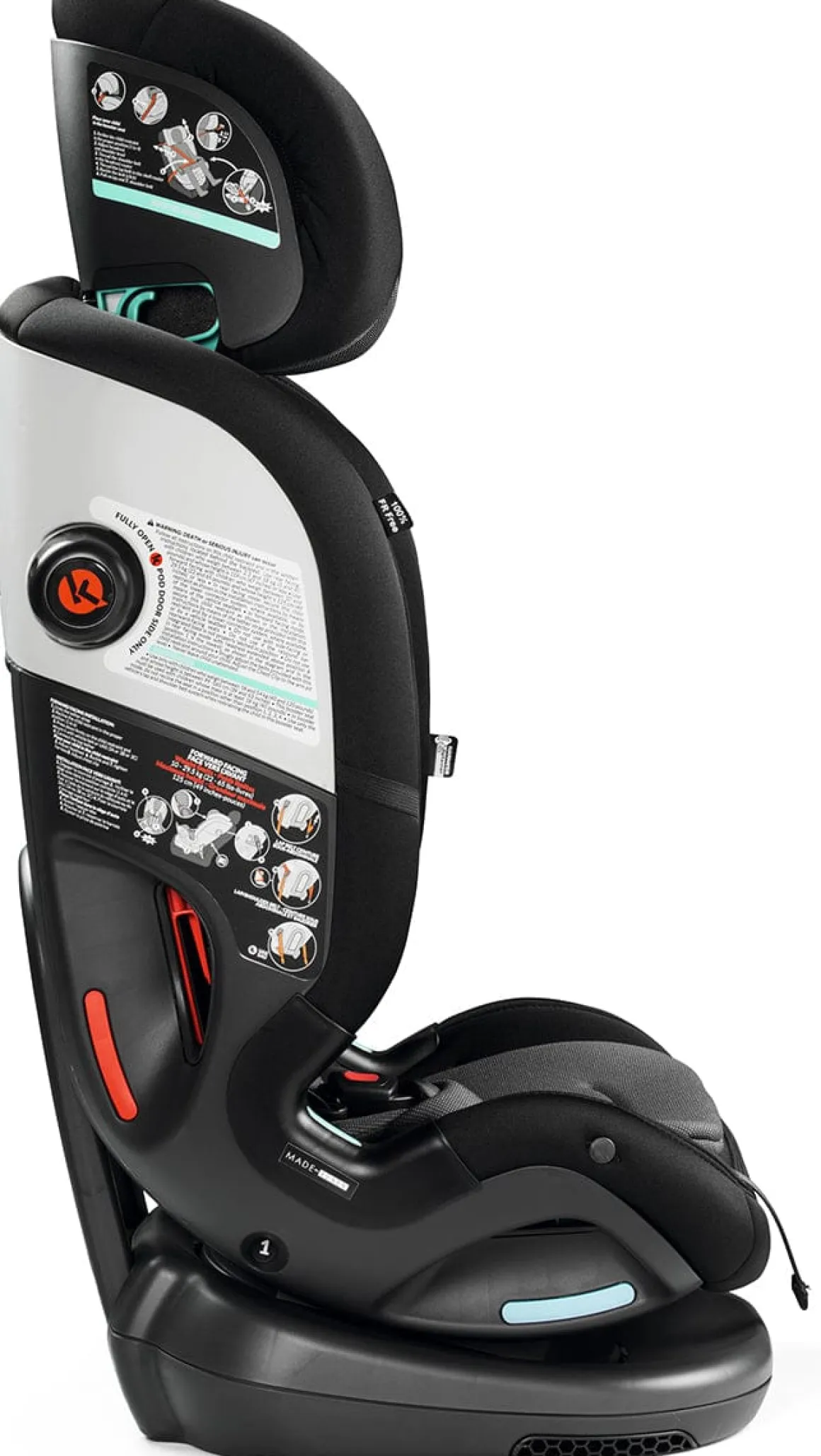 PEG Primo Viaggio All In One Convertible Car Seat - Crystal Black