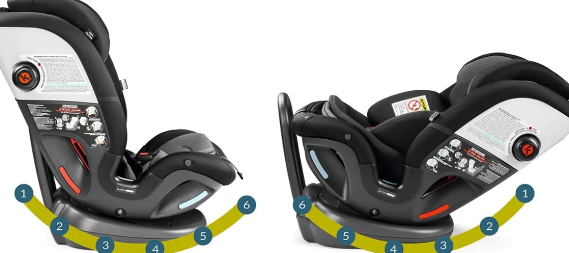 PEG Primo Viaggio All In One Convertible Car Seat - Mercury