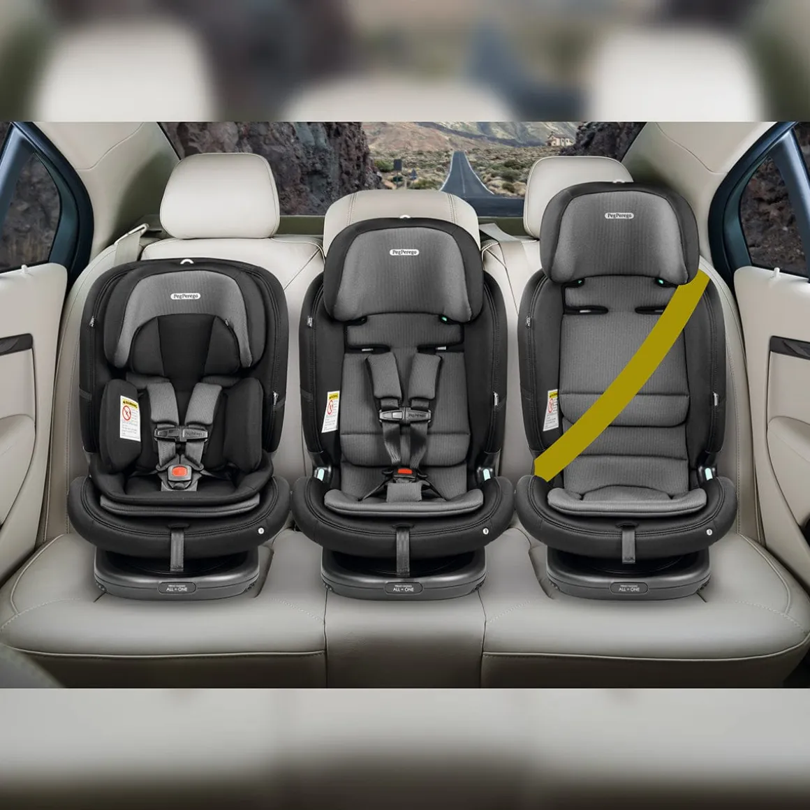 PEG Primo Viaggio All In One Convertible Car Seat - Mercury