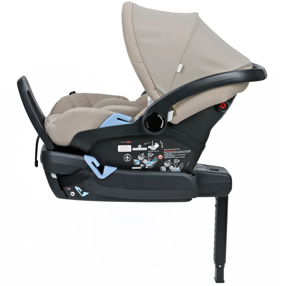 PEG Primo Viaggio Lounge Reclining Infant Car Seat - Astral