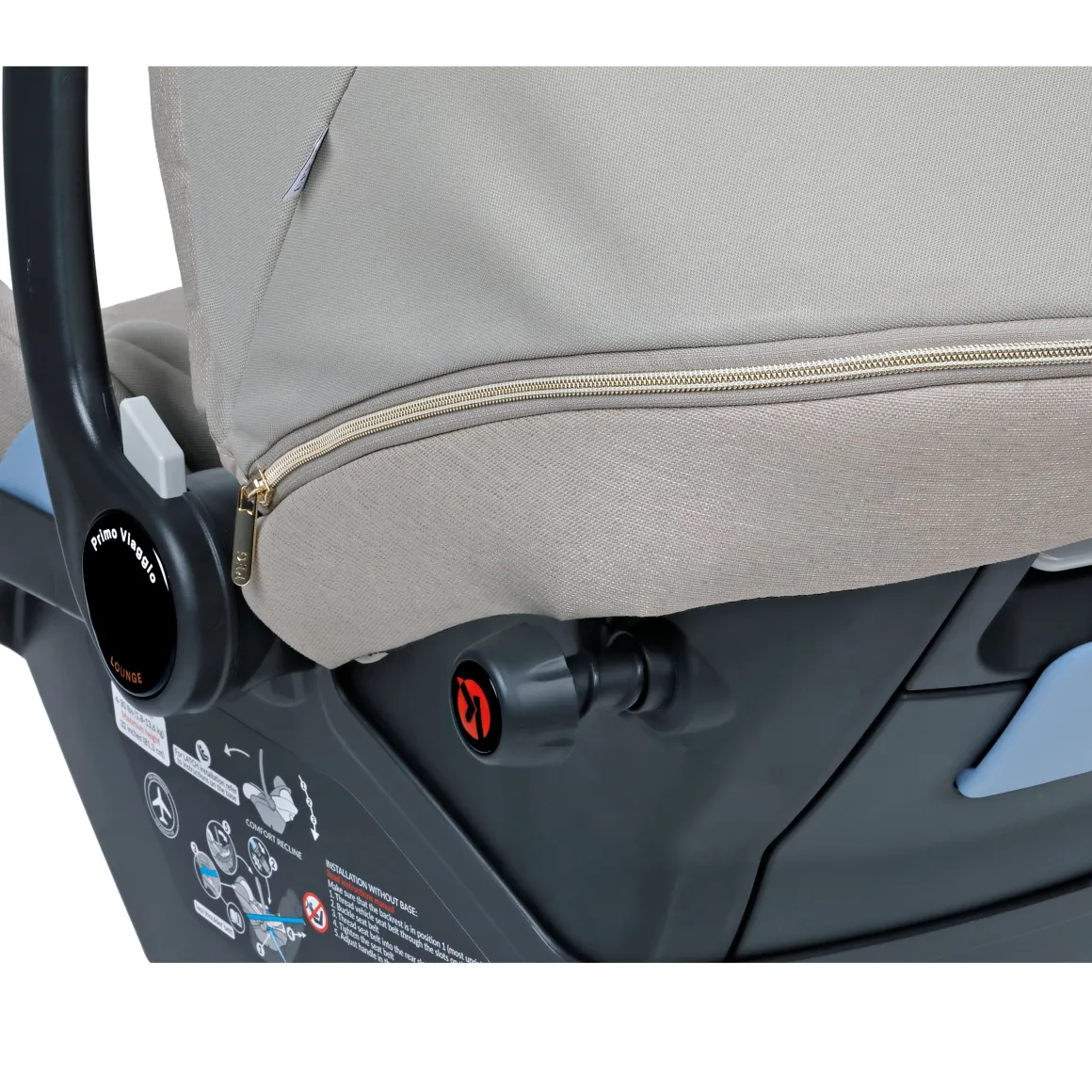 PEG Primo Viaggio Lounge Reclining Infant Car Seat - Astral