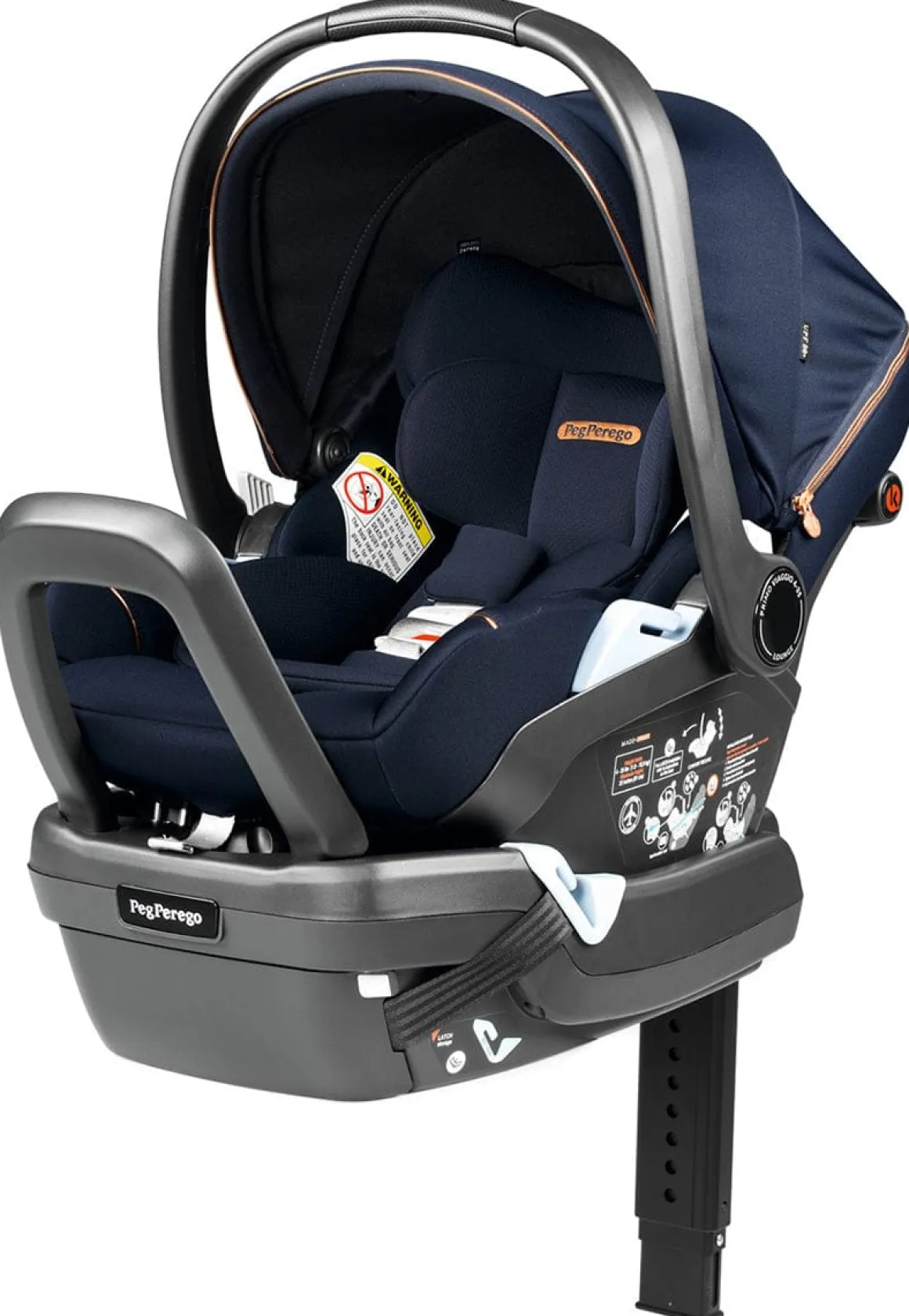 PEG Primo Viaggio Lounge Reclining Infant Car Seat - Blue Shine