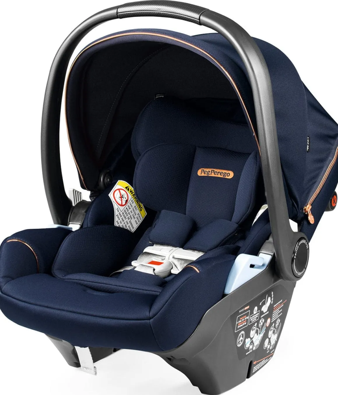 PEG Primo Viaggio Lounge Reclining Infant Car Seat - Blue Shine