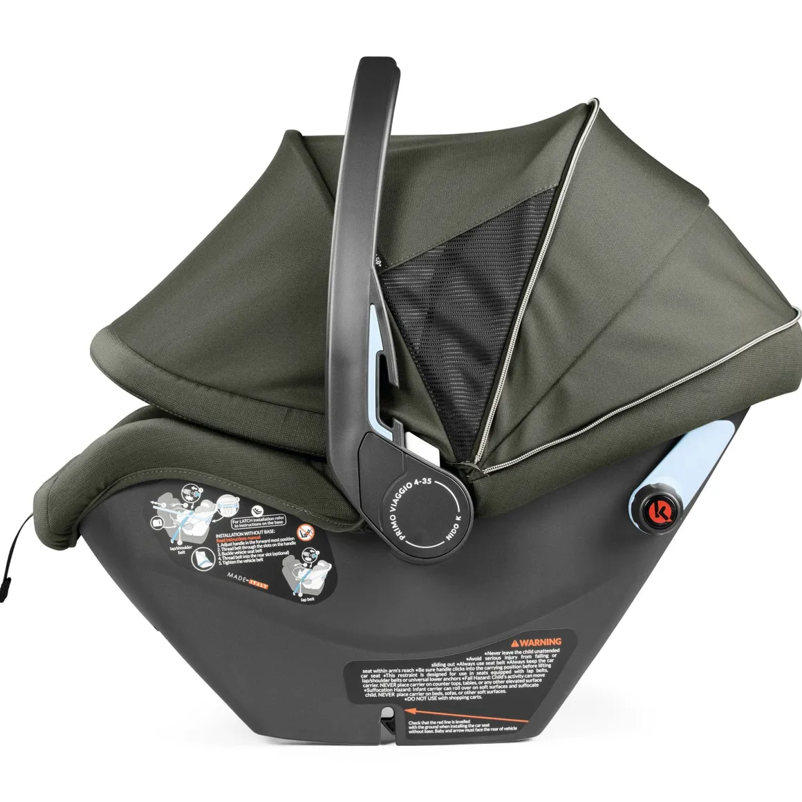 PEG Primo Viaggio Nido Infant Car Seat - Metal