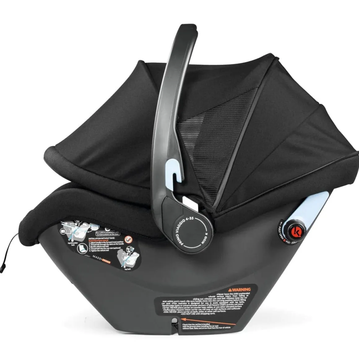 PEG Primo Viaggio Nido Infant Car Seat - True Black