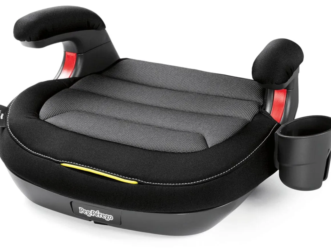 PEG Viaggio Shuttle 120 Backless Belt Positioning Booster Car Seat - Licorice