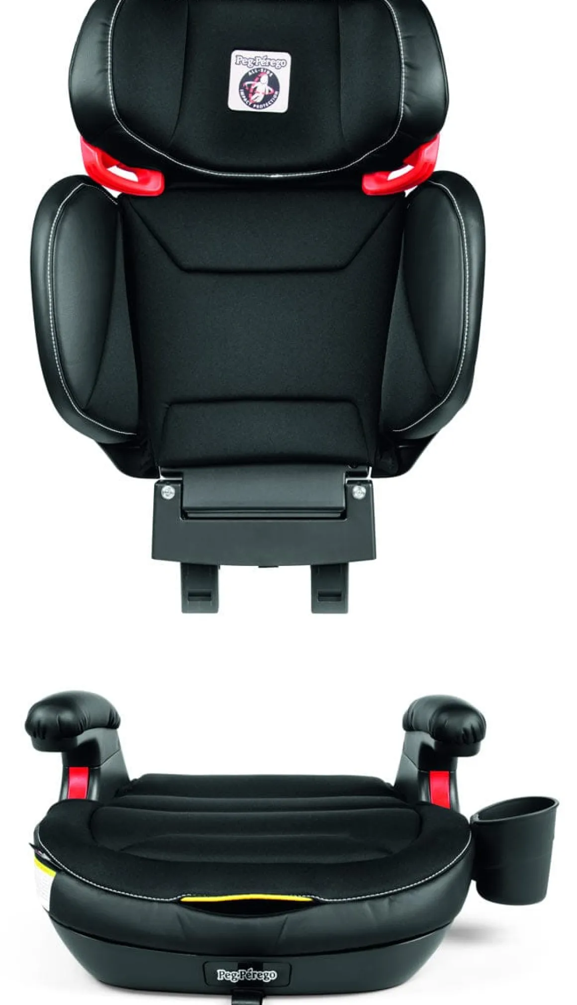 PEG Viaggio Shuttle Plus 120 Belt Positioning Booster Car Seat - Licorice