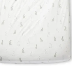 Petit Pehr Crib Sheet - Bunny Hop