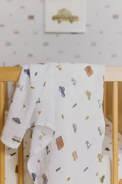 Petit Pehr Organic Swaddle - Rush Hour