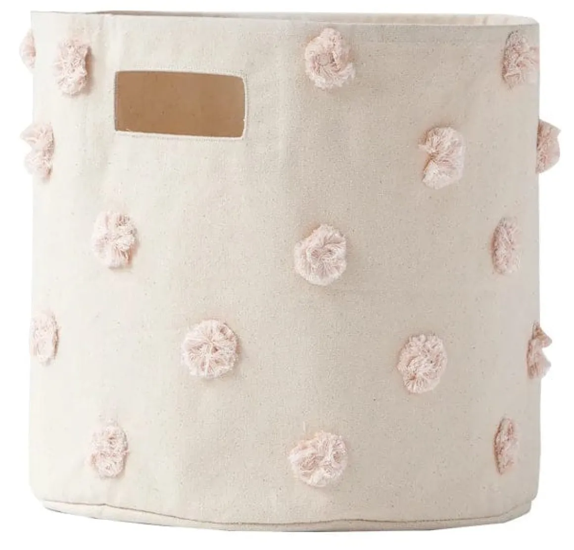 Petit Pehr Pom Pom Basket - Bin - Blush