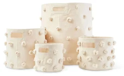 Petit Pehr Pom Pom Basket - Pint - Natural