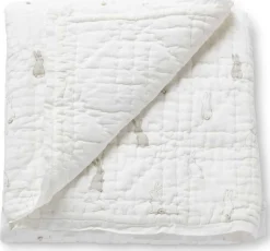 Petit Pehr Quilted Nursery Blanket - Bunny Hop