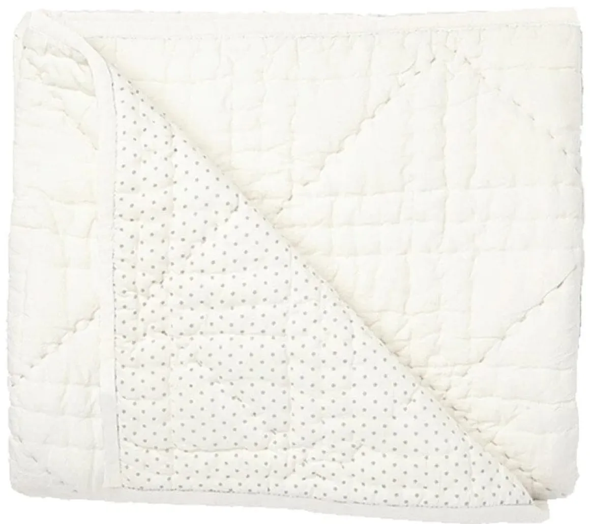Petit Pehr Stork Baby Blanket - Stork Grey