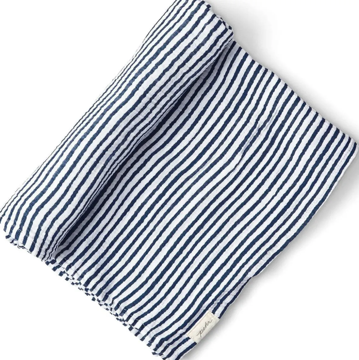Petit Pehr Swaddle - Stripes Away Ink Blue