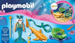 Playmobil King of the Sea with Shark Carriage