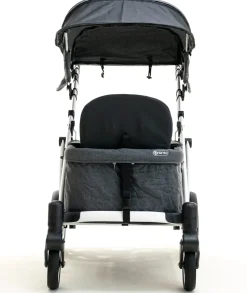 Pronto One (2 Seater) Stroller Wagon - White Frame / Robin Egg Blue