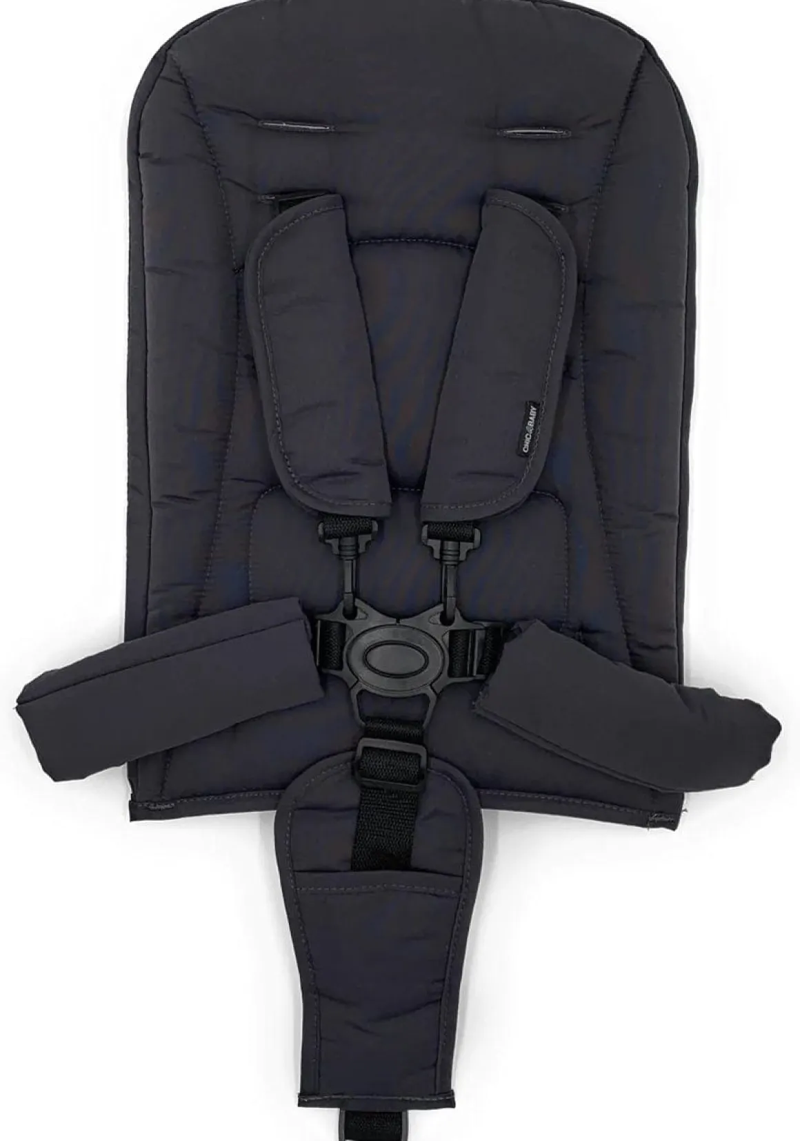 Pronto Squared (2 Seater) Stroller Wagon - White Frame / Space Grey