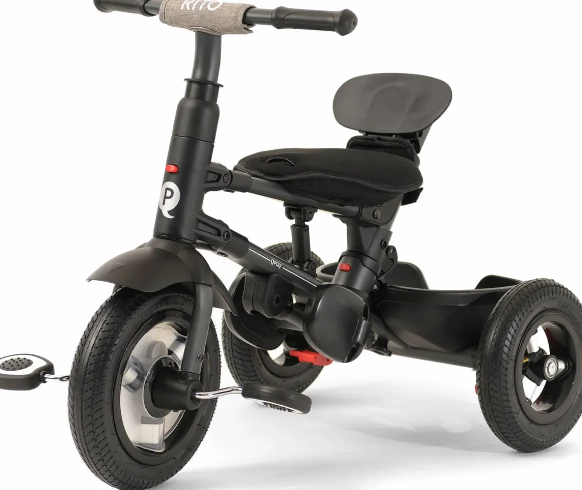 Q Play Rito Plus Folding Stroller Trike - Grey
