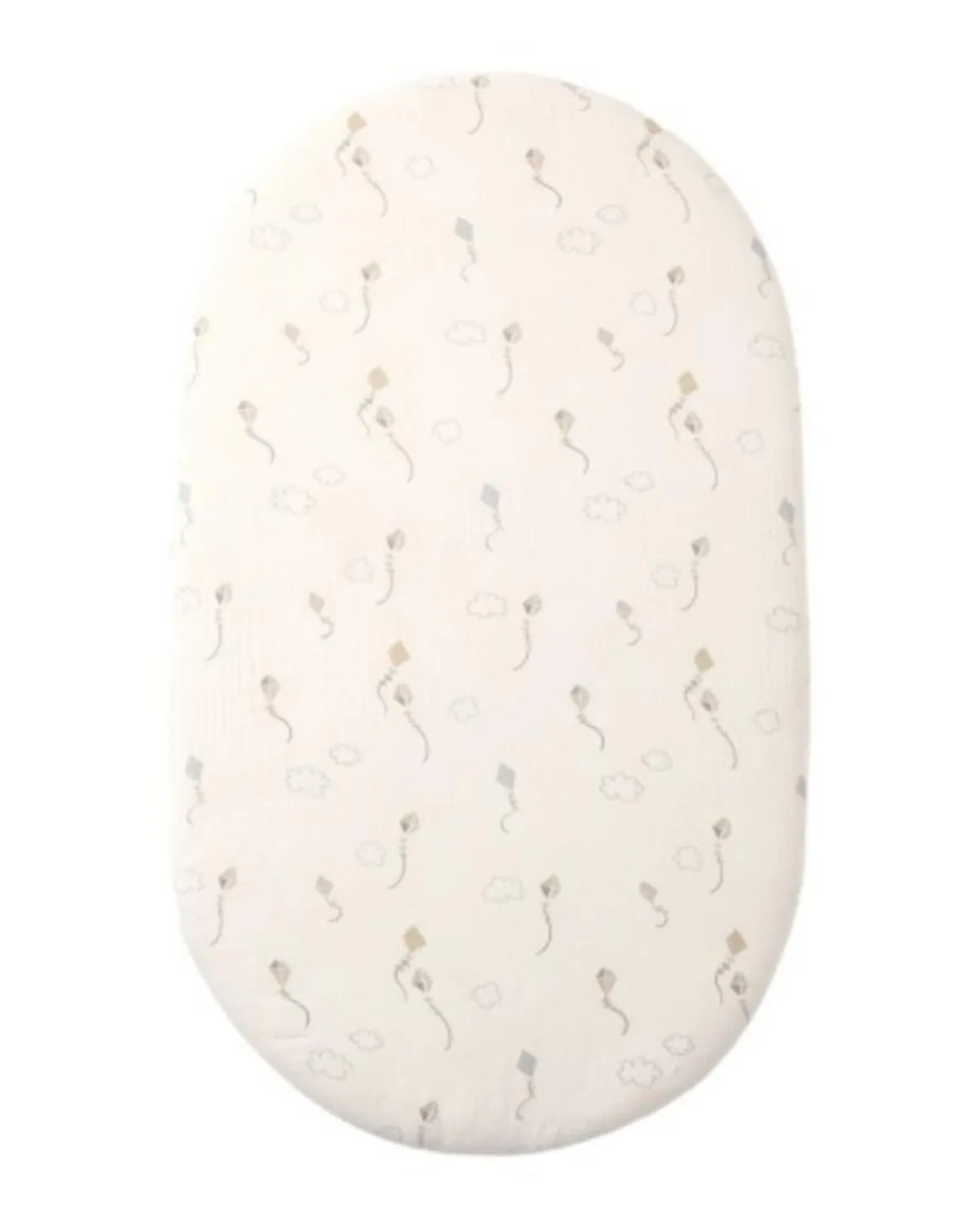Quincy Mae Bassinet Crib Sheet Kites - Natural