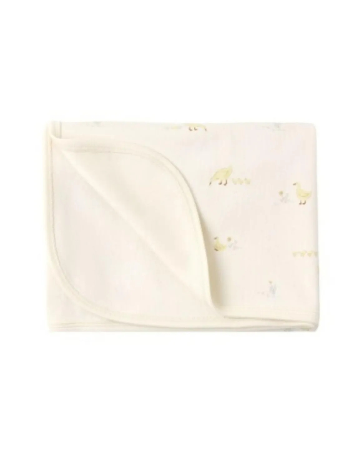 Quincy Mae Swaddle Ducks - Natural