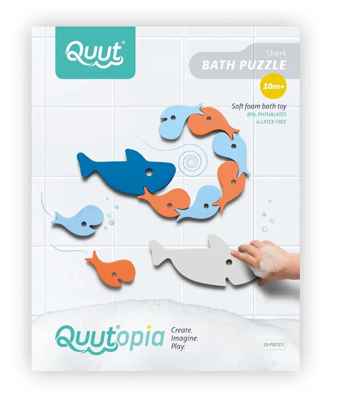 Quut Bath Puzzle - Shark
