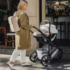 Romer Juni + Tura Travel System With Versa Base - Pearl