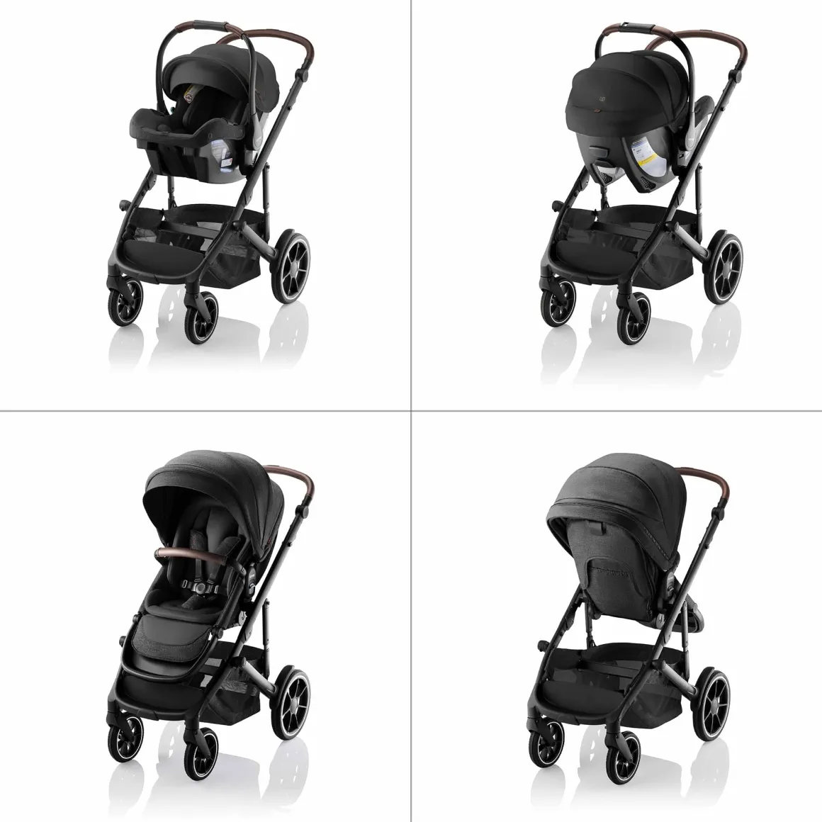 Romer Juni + Tura Travel System With Versa Base - Peppercorn