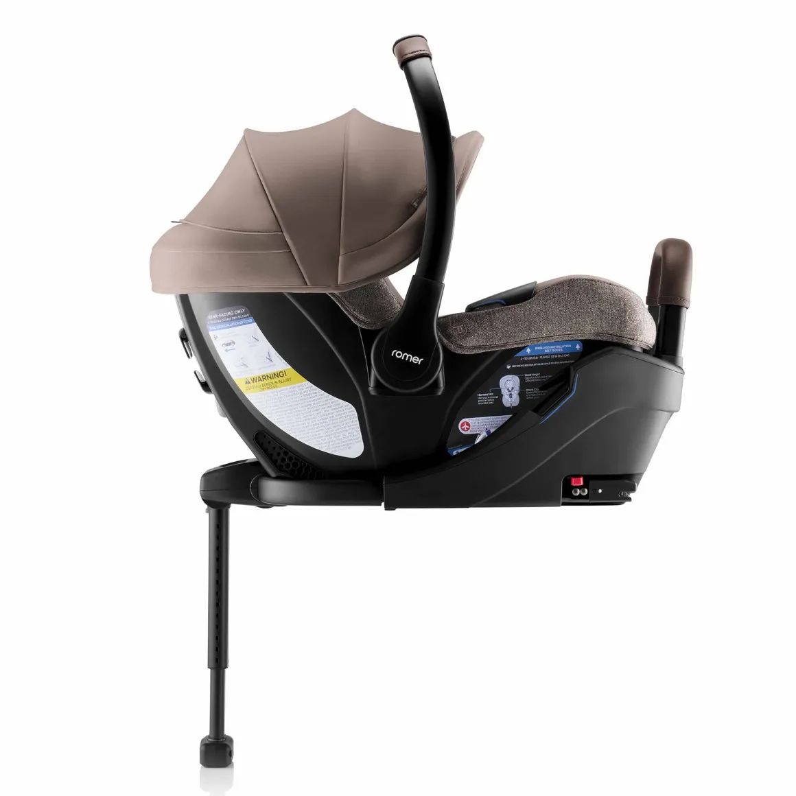 Romer Juni + Tura Travel System With Versa Base - Truffle