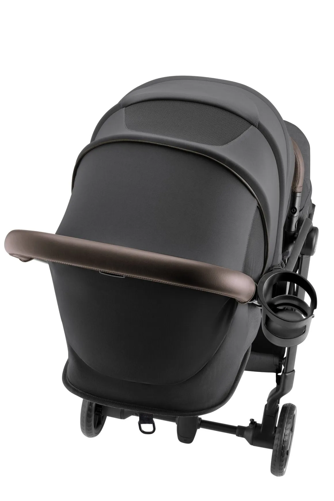 Romer Lani Ultra-Lightweight Compact Stroller + Juni Travel System Bundle - Peppercorn