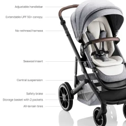 Romer Tura Stroller - Pearl