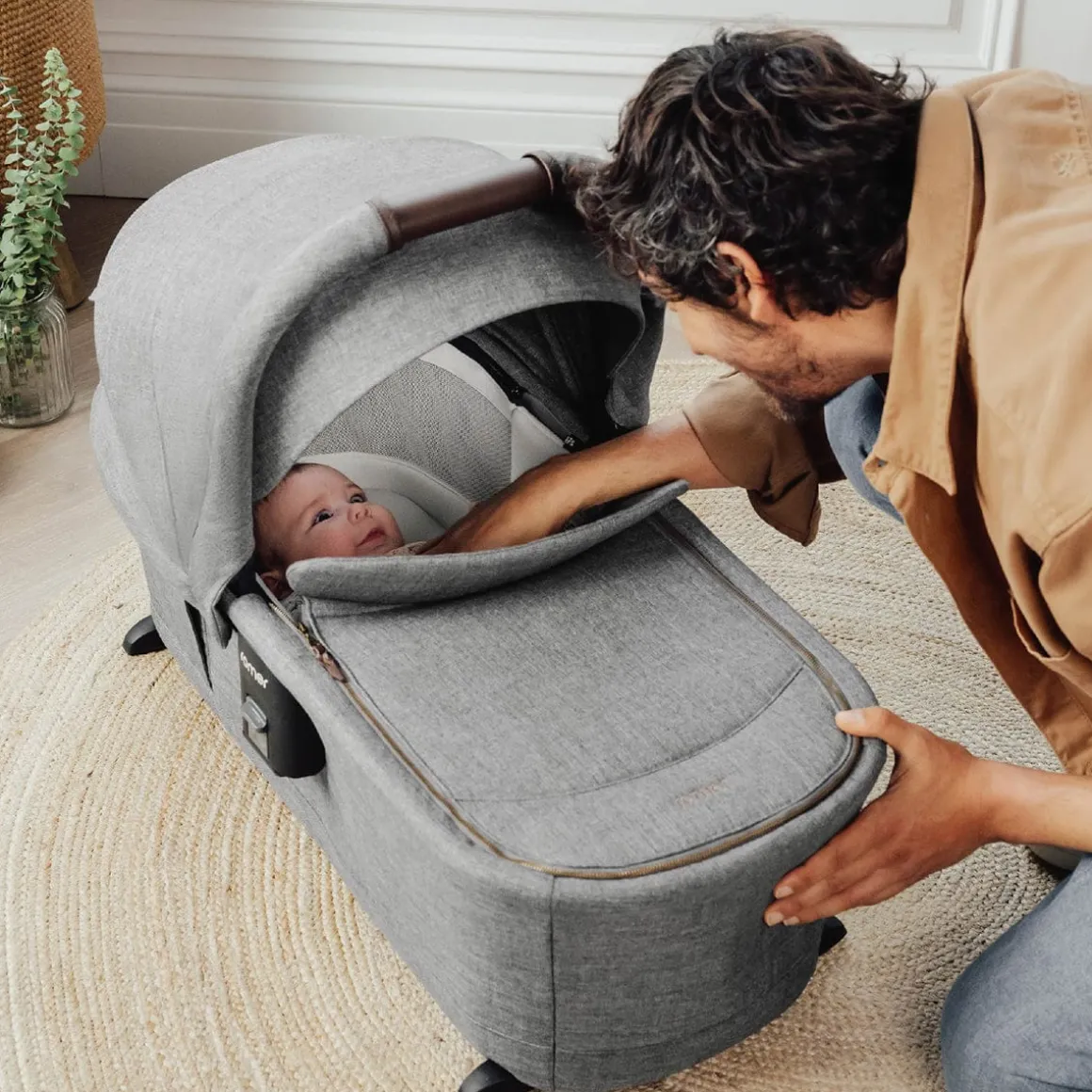 Romer Tura Stroller + Sera Bassinet Bundle - Pearl