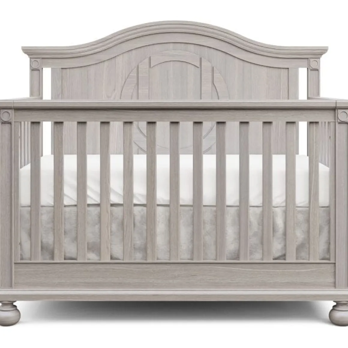 Romina Furniture Dakota Convertible Crib (Solid Back)