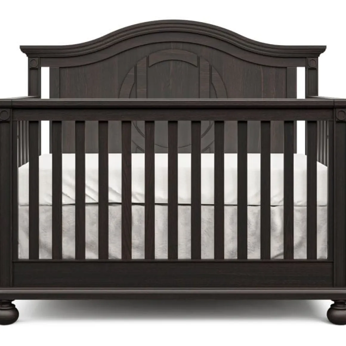 Romina Furniture Dakota Convertible Crib (Solid Back)