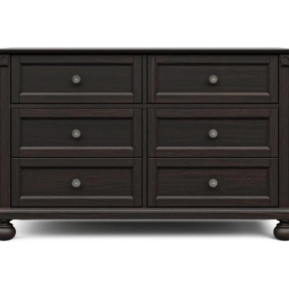 Romina Furniture Dakota Double Dresser