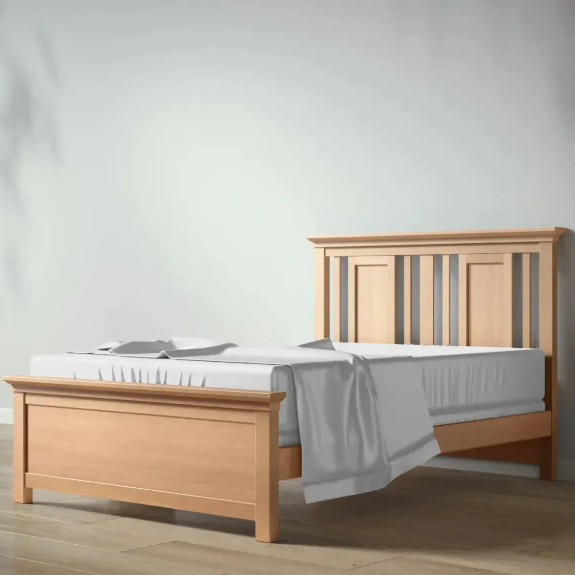 Romina Furniture Karisma Full Bed (Open Back)