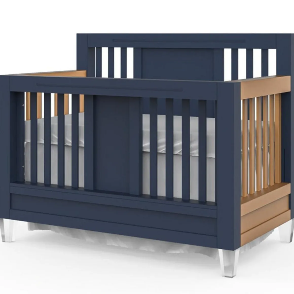 Romina Furniture Millenario Convertible Crib