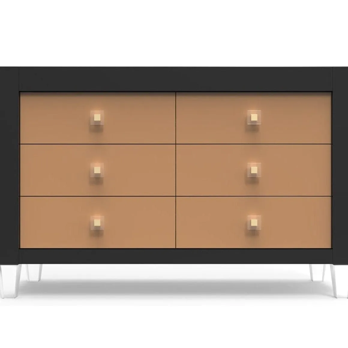 Romina Furniture Millenario Double Dresser