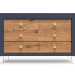 Romina Furniture Millenario Double Dresser